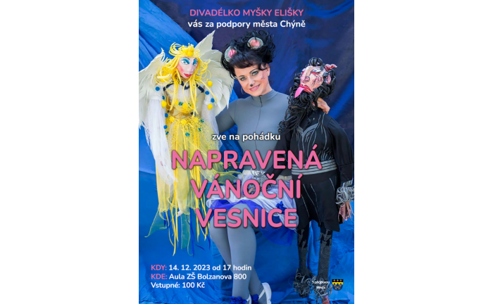 Pohádka "Napravená vánoční vesnice"